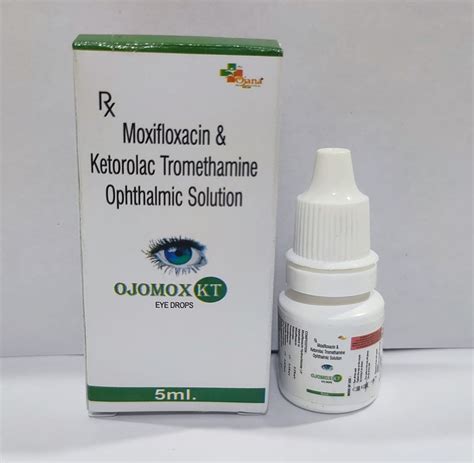 MOXIFLOXACIN KETOROLAC TROMETHAMINE OPHTHALMIC SOLUTIO 5ml At Rs 15