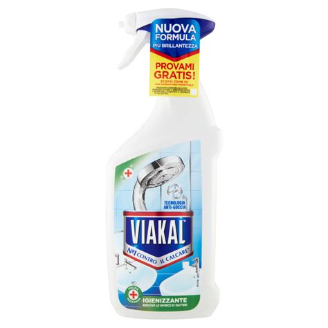 Viakal Detersivo Anticalcare Bagno E Cucina Igienizzante Spray Ml