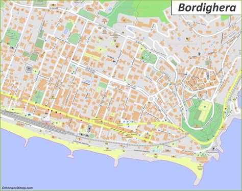 Bordighera Maps | Italy | Discover Bordighera with Detailed Maps