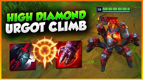 Climbing Through High Diamond With Urgot Nine Different Matchups