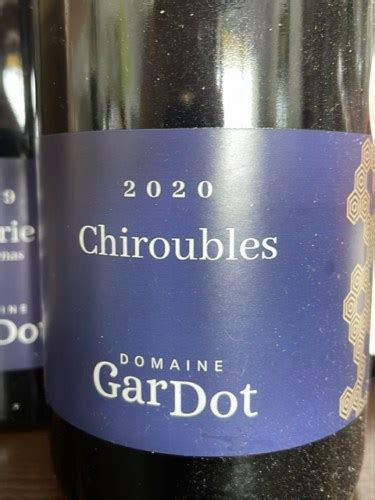 Domaine GarDot Chiroubles Vivino US