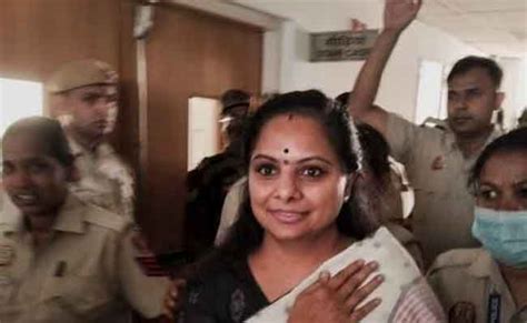 Cbi Arrests Brs Leader K Kavitha In Corruption Case Linked To Delhi