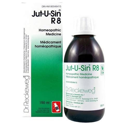 Dr Reckeweg Jut U Sin R8 Cough Syrup 150ml Village Vitamin Store