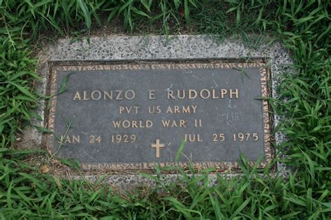 Alonzo E Rudolph Memorial Find A Grave