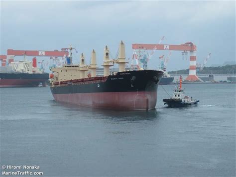 Ship Stellar Enguri Bulk Carrier Registered In Liberia Vessel