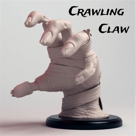 D Printable Crawling Claw D D By Nordcraftgames Hand Pose Hand