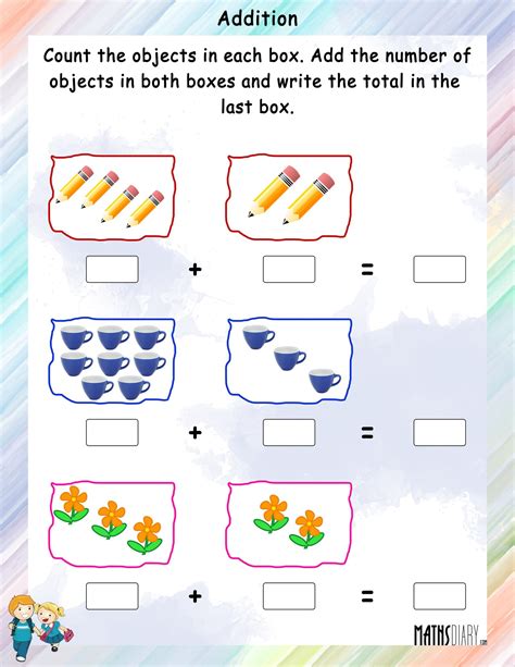 Grade Addition Worksheets