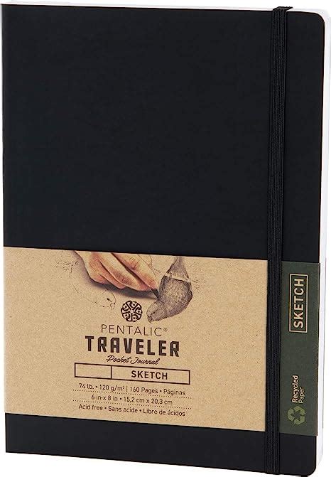 Amazon Pentalic X Pocket Sketchbook Traveler Journal