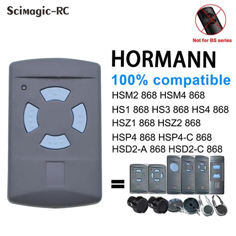 Command Hormann Remote Control Clone Hsm Hsm Mhz For Garage