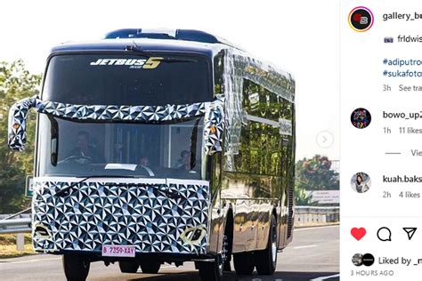 Foto Adiputro Bakal Rilis Jetbus 5 Di Hari Kedua GIIAS 2023