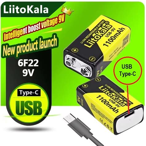 Original Liitokala V Mah Li Ion Rechargeable Usb Battery For