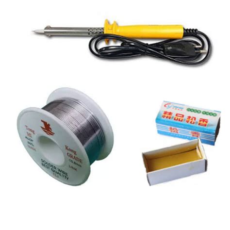soldering tools kit combo  iron soldering ware rosin