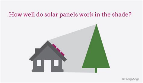 Do Solar Panels Work In The Shade Energysage