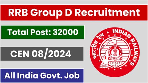 RRB Group D Recruitment 2025 Notification Out Apply For 32438 Posts