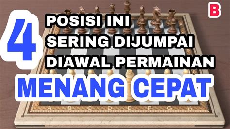 Trik Catur Putih Menang Cepat Pada Posisi Ini Langkah Paksa