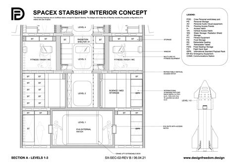 Spacex Starship Interior Concept For 20 To 40 Passengers By Paul King