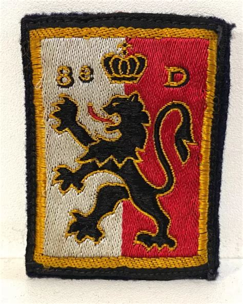 Insigne Tissu Patch Cusson Militaire Eme Division Infanterie Ww