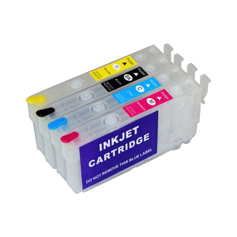 Xl Xl Refillable Ink Cartridge With Chip For Epson Wf