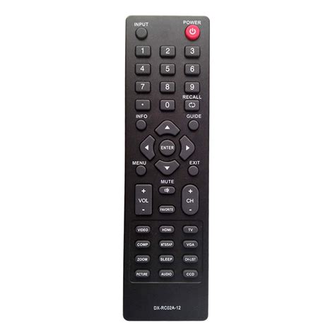 Vinabty DX RC02A 12 Replaced Remote Control Fit For Dynex TV DX