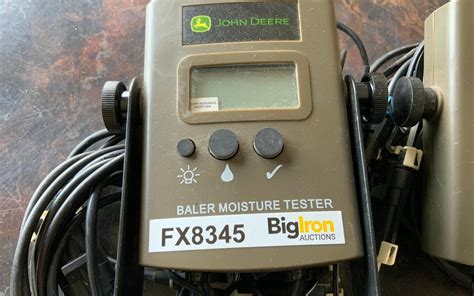 John Deere Baler Moisture Tester Bigiron Auctions