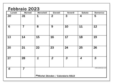 Calendario Febbraio Da Stampare Ld Michel Zbinden It