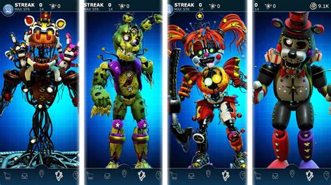 Fnaf Ar Scrap Star Animatronics Workshop Animations Youtube