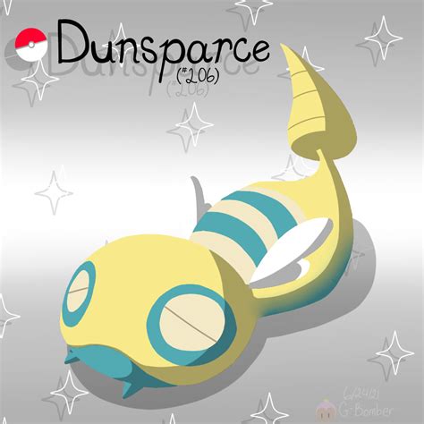 Dunsparce by G-Bomber on DeviantArt