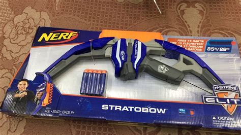 Nerf N Strike Elite Stratobow Unboxing Ft Siegestancer Knight Youtube