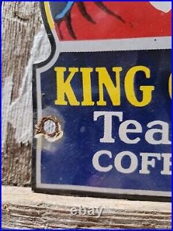 Vintage King Cole Porcelain Sign Tea Coffee Hot Beverage English ...