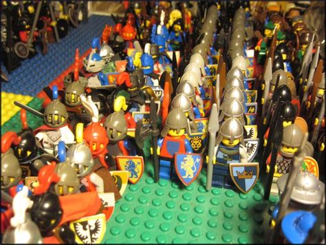 Classic Castle Lego Knights Huge Army Of Medieval Minifigures Awakening Of Afol Black Hawks