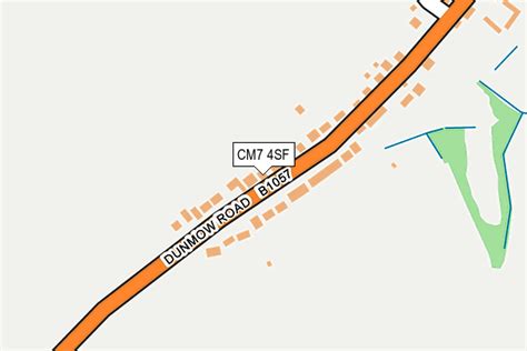 CM7 4SF Maps Stats And Open Data