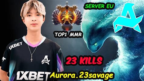 Aurora Savage Morphling Top Mmr Server Eu Signature Hero Vs Class