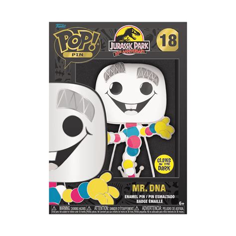 Buy Pop! Pin Mr. DNA (Glow) at Funko.