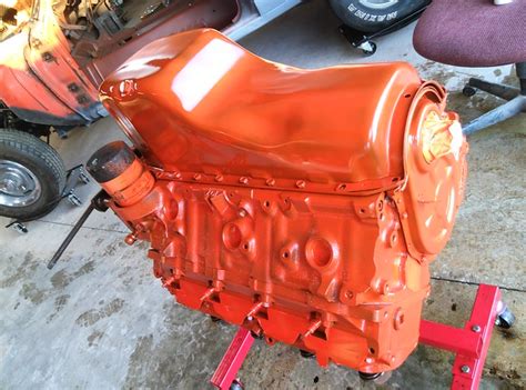 Rustoleum Chevy Orange Engine Paint