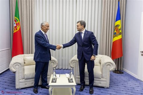 Dorin Recean La Ntrevederea Cu Pre Edintele Portugaliei R Moldova