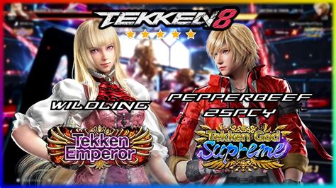 Tekken Replays Stars Lili Tekken Emperor Vs Leo Tekken God