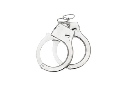 Premium Photo Handcuffs On White Background