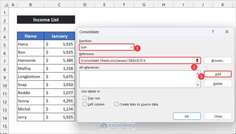 How To Consolidate Sheets In Excel 2 Suitable Examples