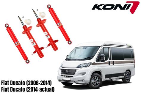 Amortiguadores Koni Fiat Ducato Accesorios X Virtual