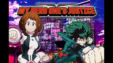 My Hero One S Justice Midoriya And Ochaco Gameplay Nintendo Switch