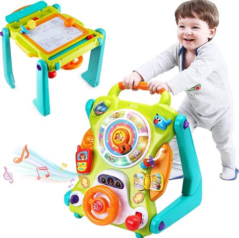 Iplay Ilearn 3 In 1 Baby Walker Sit To Stand Toys Kids