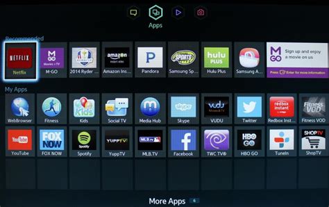 Samsung Smart Tv Menu