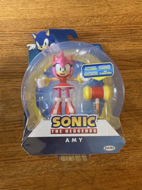 2021 JAKKS PACIFIC Sonic The Hedgehog 30th ANNIVERSARY AMY ROSE W