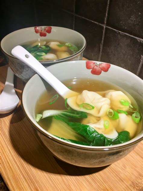 Wonton Soup Easy Minute Recipe Hey Review Food