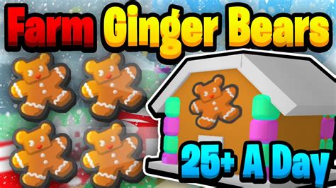 How To Farm Gingerbread Bears Per Day In Beesmas Bee Swarm