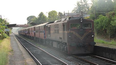 Sri Lanka Railways Hitachi Diesel Locomotive M5c 771 Kandy Express