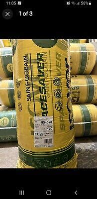 Isover Spacesaver Roll Loft Insulation Mm M Ebay