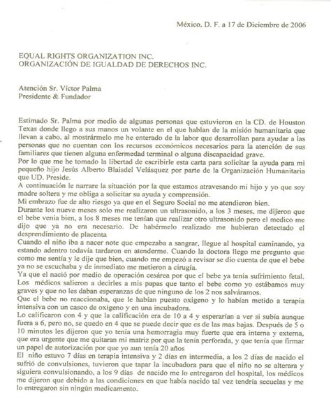 Modelo Carta Solicitud De Ayuda Ejemplos De