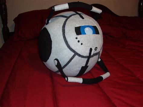 Portal 2 Wheatley Plushie 1 By Distraction Number 4 On Deviantart