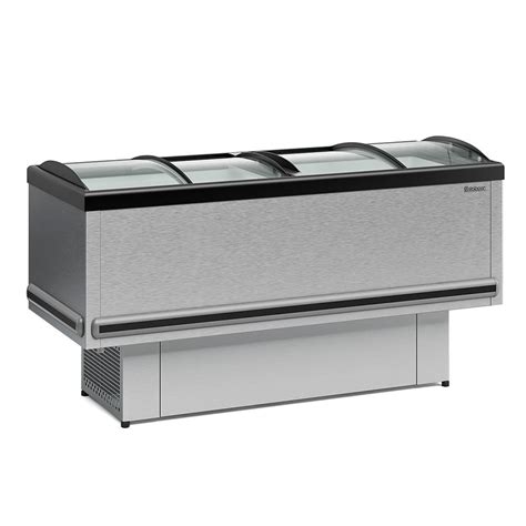 Ilha Expositor Para Congelados E Resfriados Gesv 190Cti Plus Tipo Inox